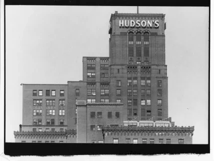 Print, Photographic - Detail Hudsons South View from 1st Federal Bank