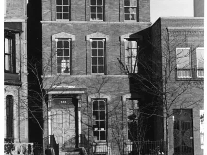 Print, Photographic - Architects Headquarters; 553 E. Jefferson near St. Antoine