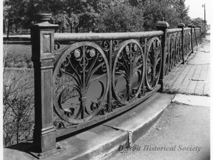 Print, Photographic - Detail of Bridge on Belle Isle