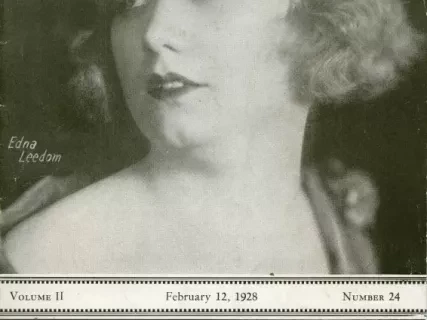 Magazine - The Playgoer, Volume II, Number 24