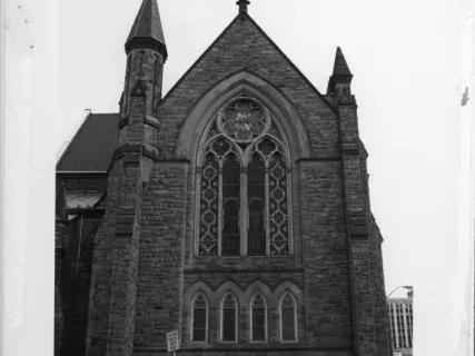 Print, Photographic - Woodward Ave Baptist Church, Winder Street Window