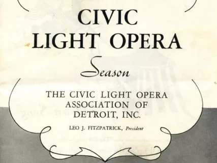 Program, Theater - The Playgoer