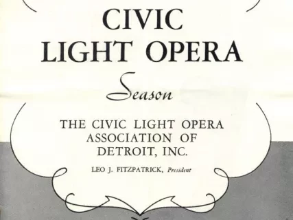 Program, Theater - The Playgoer