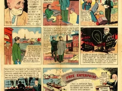 Newspaper - The Story of an Ambitious Man Who Made Jobs for Thousands Through Free Enterprise