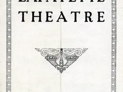 Program, Theater - The Theatregoer, A Magazine for the Playgoer
