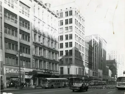Print, Photographic - West Side of Woodward at State Street