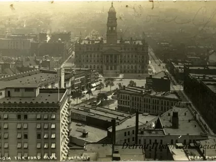 Postcard - From The Ford Bldg. Detroit