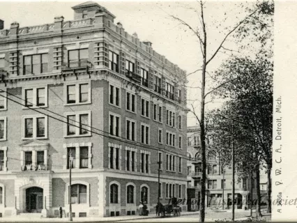 Postcard - Y.W.C.A., Detroit, Mich.