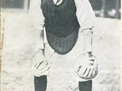 Postcard - Charlie Schmidt, Catcher