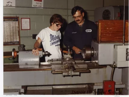 Print, Photographic - Machine Shop Instructor Mr. Zarzycki