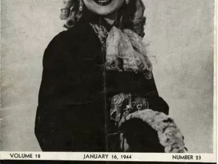 Program, Theater - The Playgoer, Volume 18, Number 23