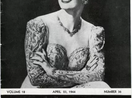 Program, Theater - The Playgoer, Volume 18, Number 36