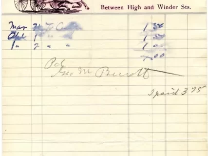 Bill - George M. Burnett, Driver
Coaches, Coupes, and Light Livery