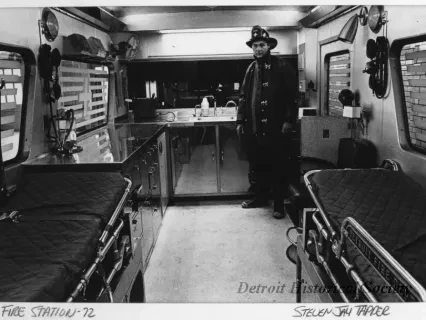 Print, Photographic - Fire Station