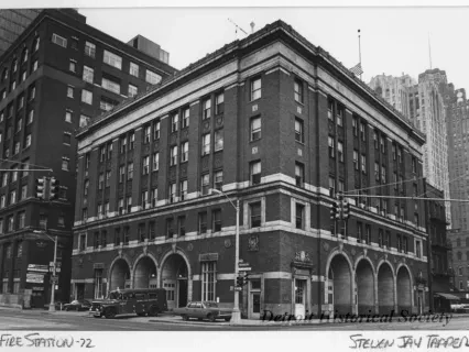 Print, Photographic - Fire Station