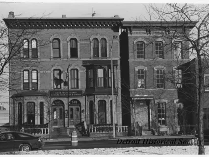 Print, Photographic - 547-553 E. Jefferson near St. Antoine