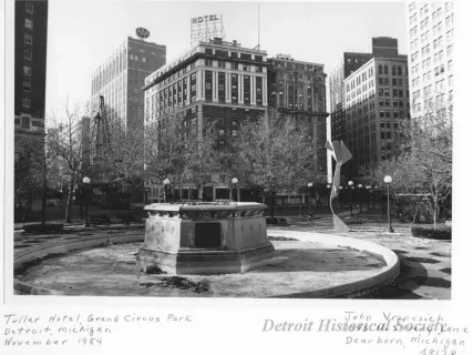 Print, Photographic - Tuller Hotel, Grand Circus Park