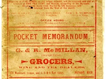 Booklet - Pocket Memorandum