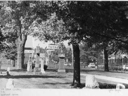 Print, Photographic - Mt. Elliott Cemetery, Northeast Corner