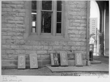 Print, Photographic - Elmwood Cemetery, Inside Entrance Gate