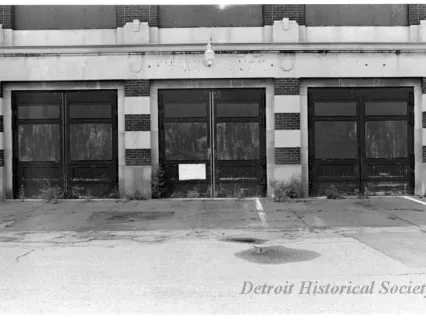 Print, Photographic - Fire House, Corner of Bagley at Sixth