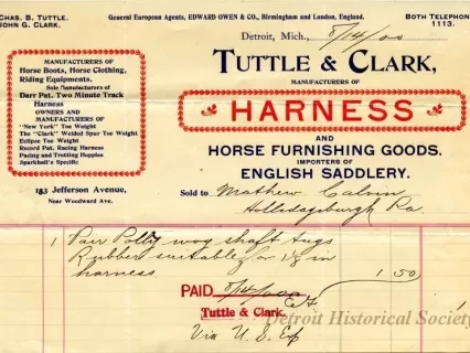 Bill-of-sale - Tuttle & Clark