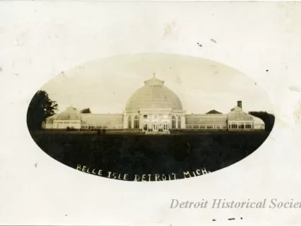 Postcard - Belle Isle, Detroit, Mich.
