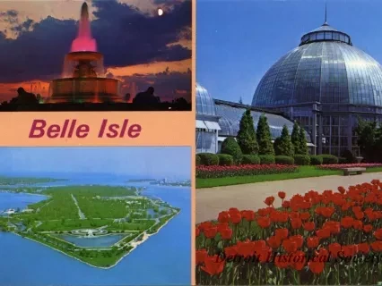 Postcard - Belle Isle