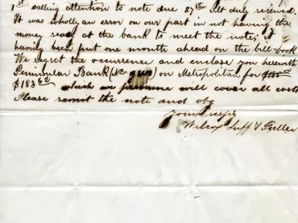 Letter - Wilcox, Luff & Fuller
Commission Merchants