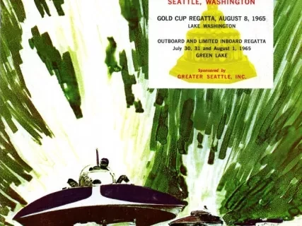 Program - 1965 Gold Cup Regatta, 
Seattle, Washington