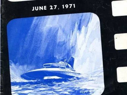 Program - Horace E. Dodge Cup Race, Unlimited Hydroplanes