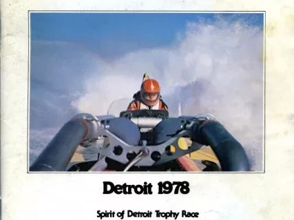 Program - Detroit 1978,
Spirit of Detroit Trophy Race,
Manufacturers Bank Grand Prix