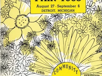 Program - The 116th Annual Michigan State Fair Community Arts Premium List
