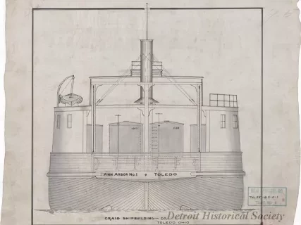 Drawing, Technical - Craig Shipbuilding Company
Toledo, Ohio