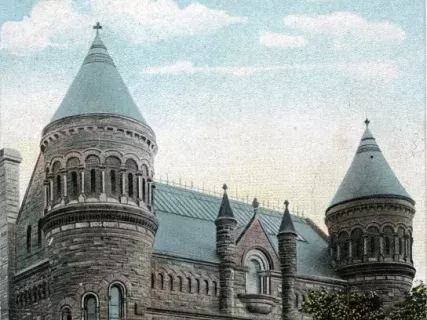 Postcard - Detroit, Mich., Museum of Art.