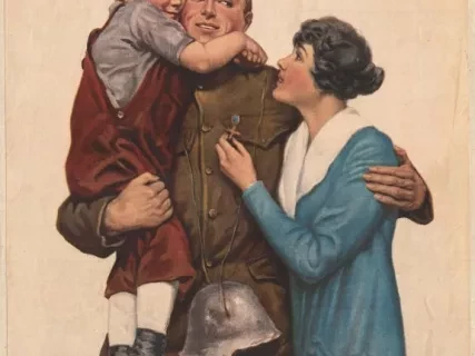 Poster - For Home and Country,
Victory Liberty Loan