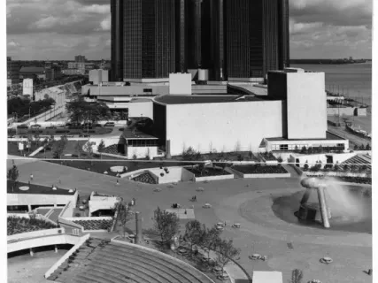 Print, Photographic - Hart Plaza - Ren-Cen
