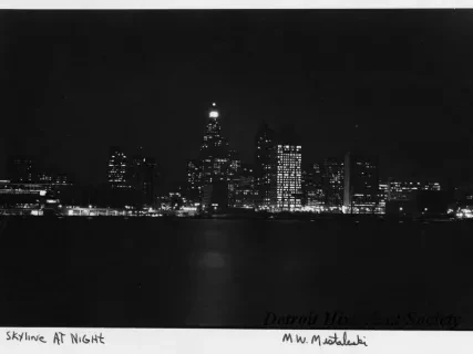 Print, Photographic - Skyline at Night