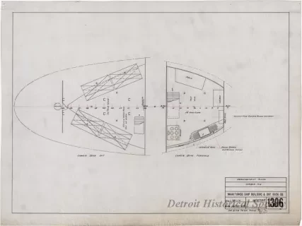 Drawing, Technical - Arrangement Plans, Harbor Tug
(Hull No. 64)