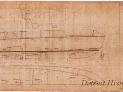 Drawing, Technical - 63 Foot Aircraft Rescue Boat - Mark 3,
Docking Plan & Profile