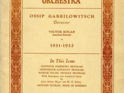 Program, Concert