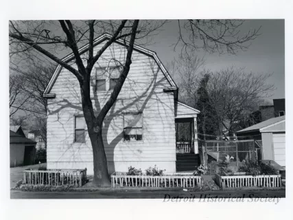 Print, Photographic - 2524 Poplar, Detroit, MI