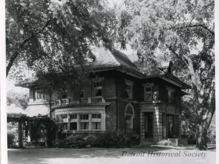 Print, Photographic - Ford home at 66 Edison Ave.