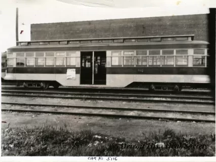 Print, Photographic - Car No. 5116