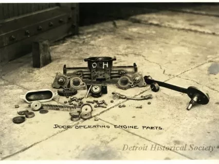 Print, Photographic - Door Operating Engine Parts