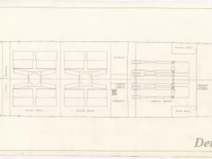 Drawing, Technical - Orlop Deck, City of Cleveland III