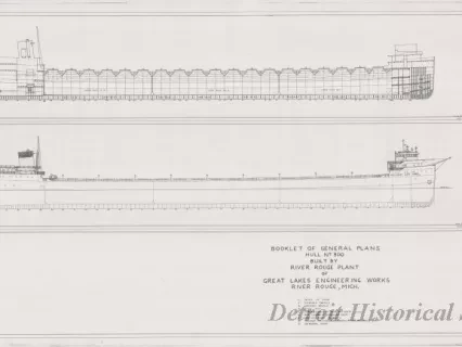 Drawing, Technical - Hull 300, Booklet of General Plans