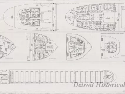 Drawing, Technical - Hull 300, Booklet of General Plans