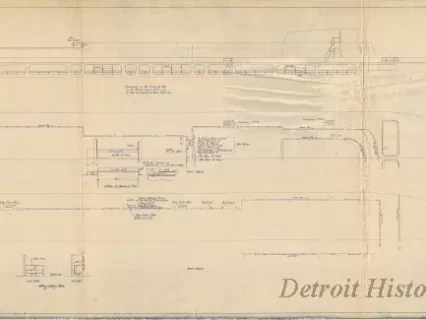 Blueprint - Railing Plan
[Hull No. 311, SS City of Midland]