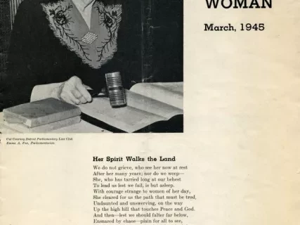 Magazine - Detroit Club Woman